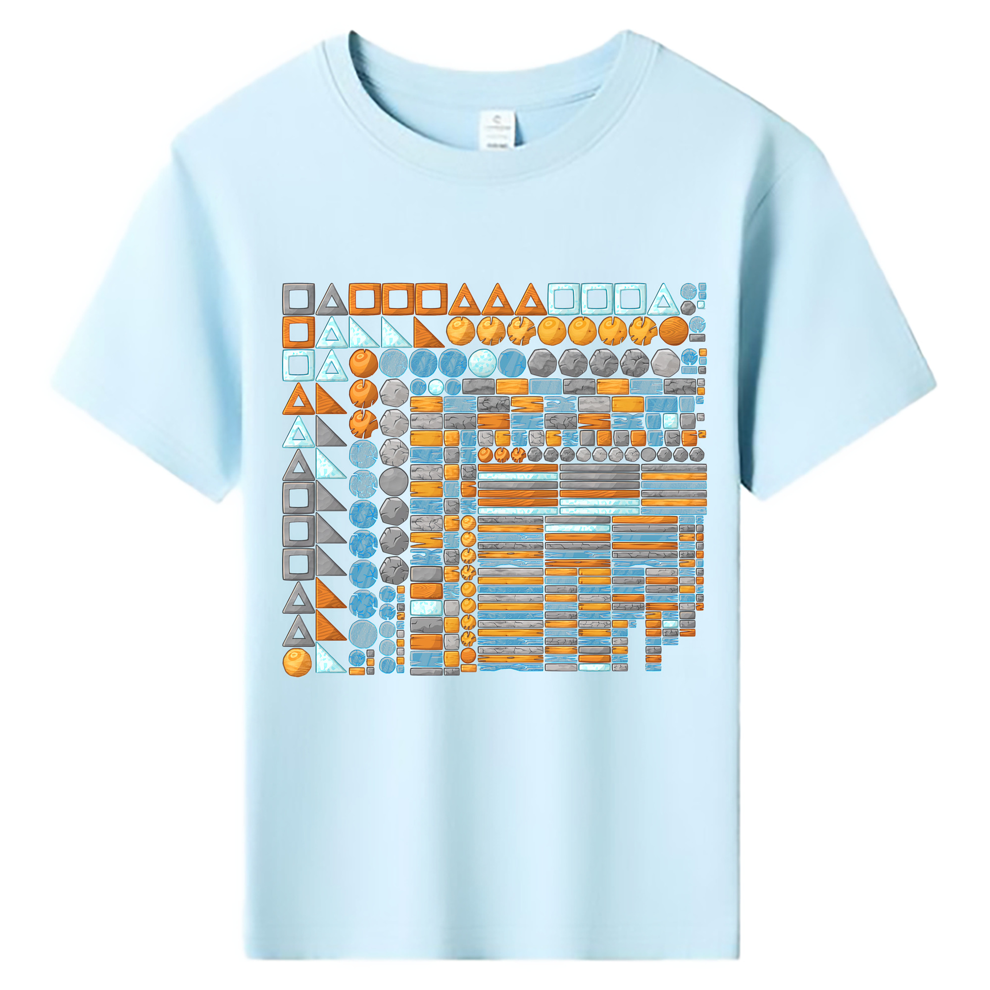 （画像用） Angry Birds アングリーバード 綿100％キッズTシャツ（フロントプリント）